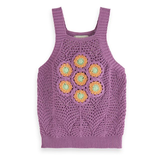 Crochet Top | Purple