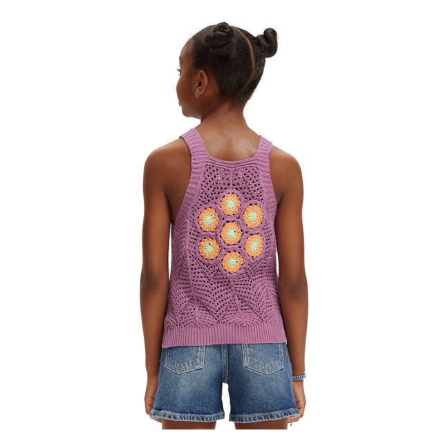 Top in maglia | Viola