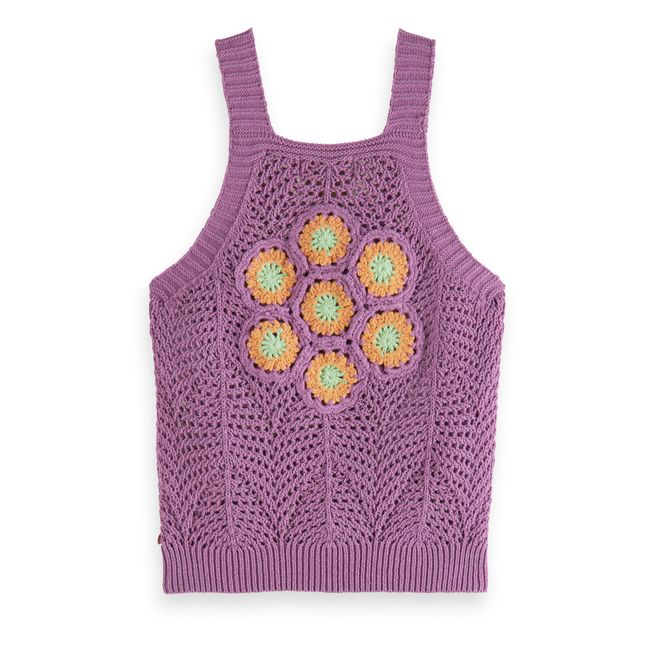 Crochet Top | Purple