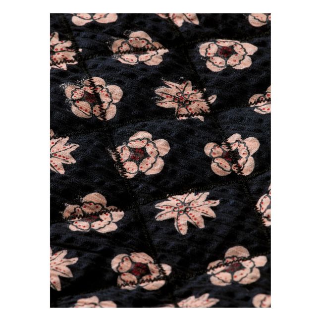 Jupe Fleurie | Noir