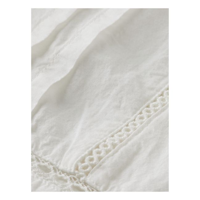 Robe Longue Manches Longues | Blanc