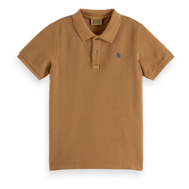 Garment Polo Shirt | Camel