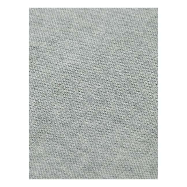 Fabric Polo Shirt | Gris Jaspeado