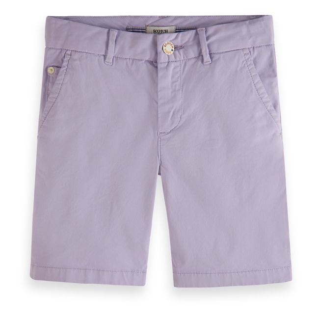 Short Chino Garment | Violet