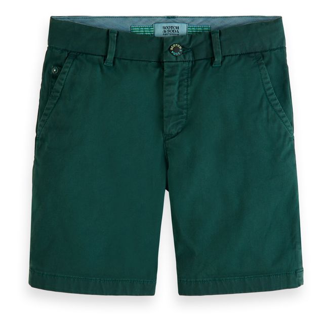 Garment Chino Shorts | Chromgrün