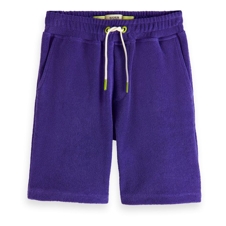 Terry Cloth Shorts | Violett- Produktbild Nr. 0