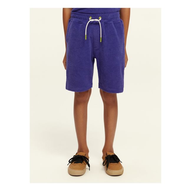 Terry Cloth Shorts | Violett