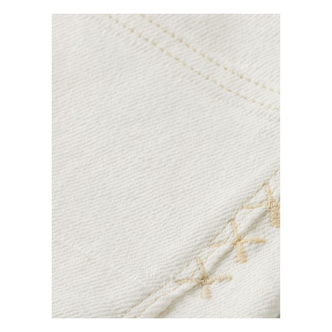 Strummer Slim Fit Garment Shorts | Bianco