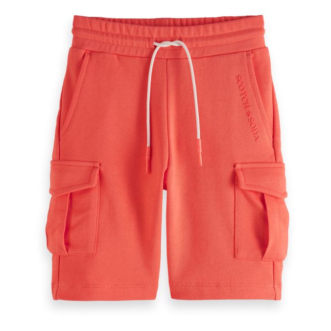 Organic Cotton Cargo Shorts | Arancione