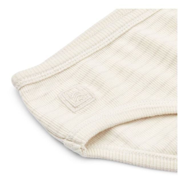 Nanette Organic Cotton Briefs - Set of 3 | Beige