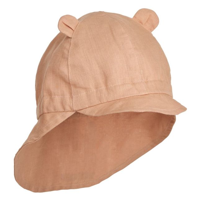 Chapeau Anti-UV Coton Bio Gorm | Rose pâle