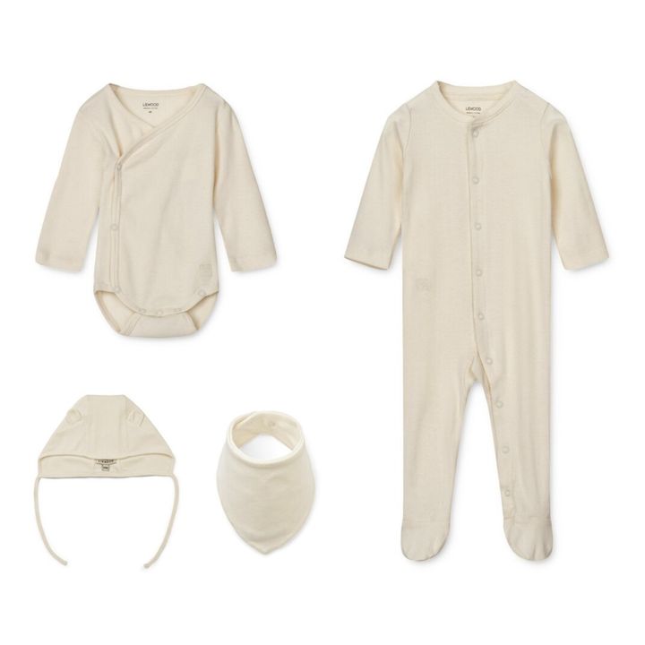 Set Birth Pyjama Body Organic Cotton Kada | Crudo- Imagen del producto n°0