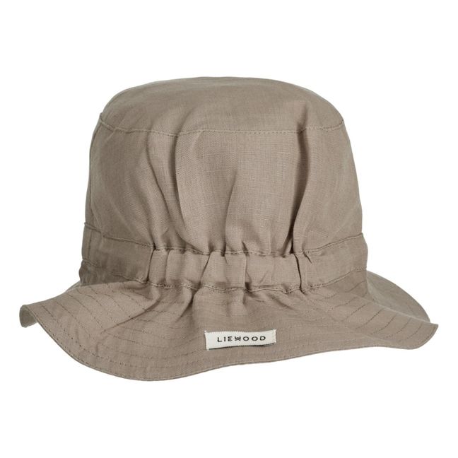 Sombrero de algodón orgánico Sander | Topo