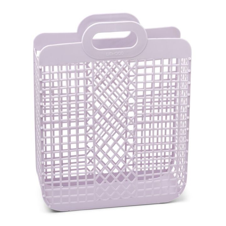 Laureen Recycled Material Basket | Malva- Imagen del producto n°1