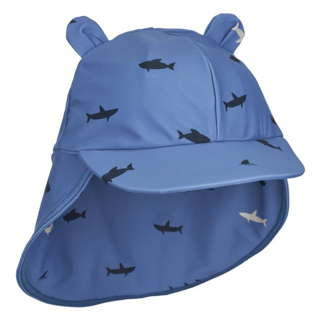 Cap Anti-UV aus recyceltem Material Senia | Blau