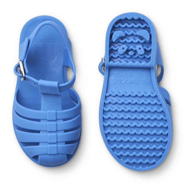 Sandales Bre | Bleu électrique