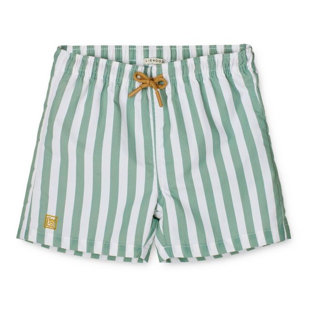 Short de Bain Matière Recyclée Duke | Verde Menta