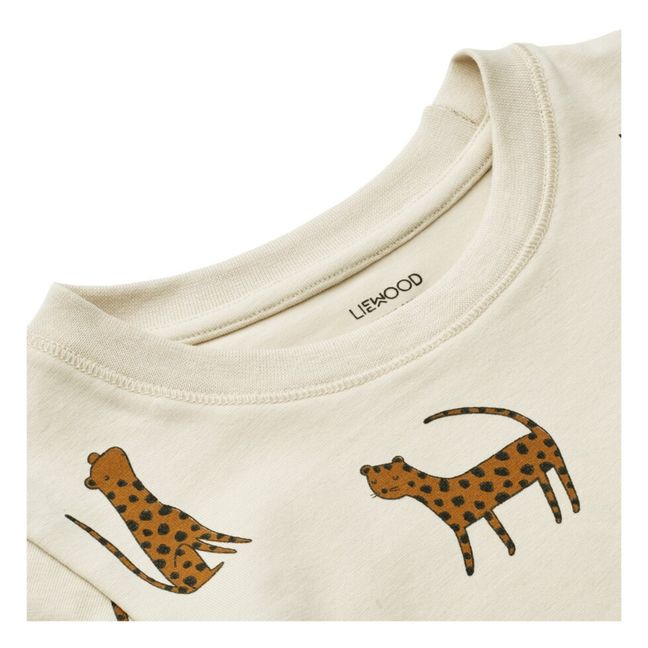 Ilford Organic Cotton Pyjama Set | Camel