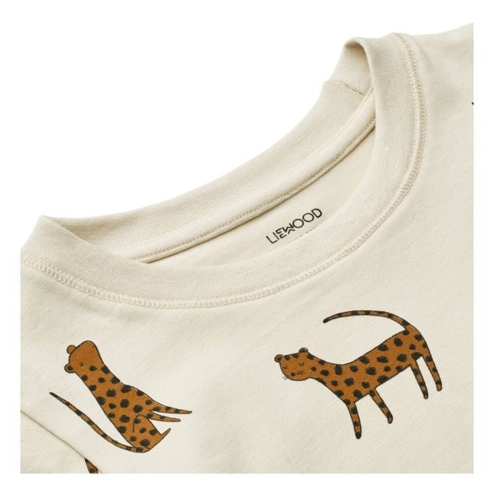 Ensemble de pyjama Coton Bio Ilford | Camel- Image produit n°1