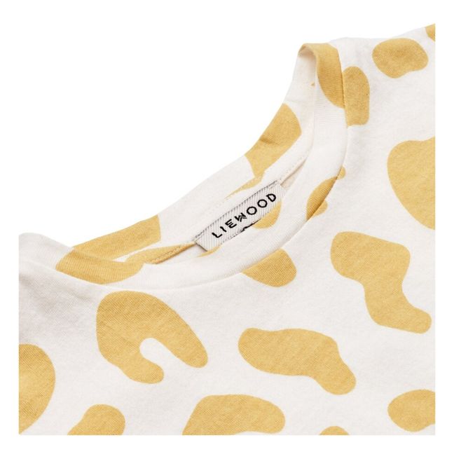 Dakawa Organic Cotton Short Sleeved T-Shirt | Giallo