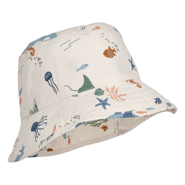 Damon Recycled Material  Bucket Hat | Ecru