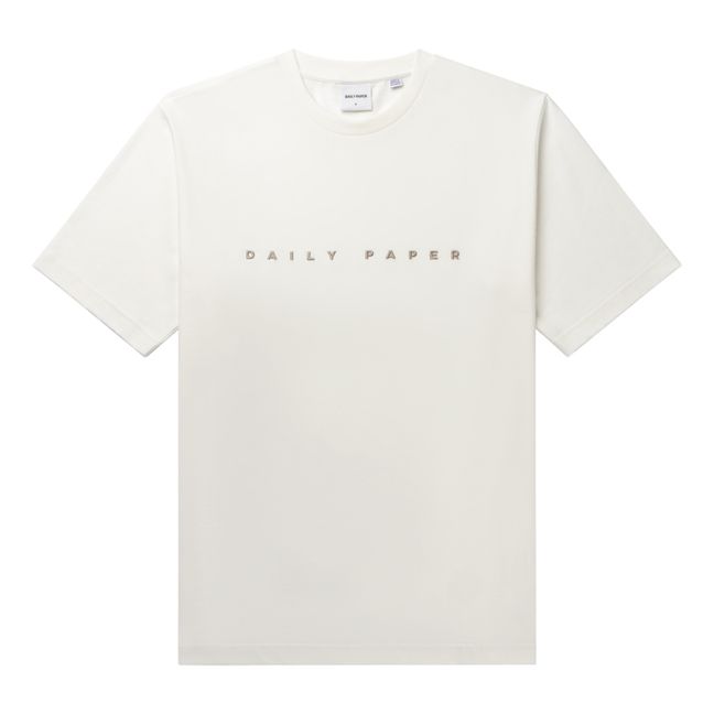 Alias T-shirt | Blanc/Écru