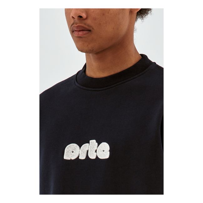 Conrad Logo Chenille Sweater | Azul Marino