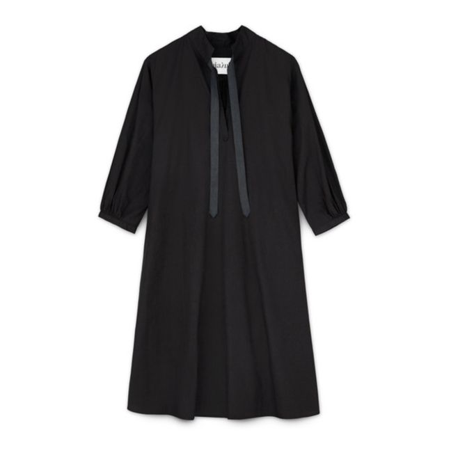Robe Mille Coton Bio | Schwarz