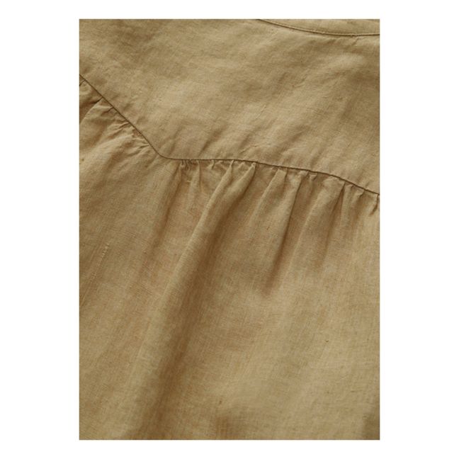 Bibi Linen Shirt | Camel