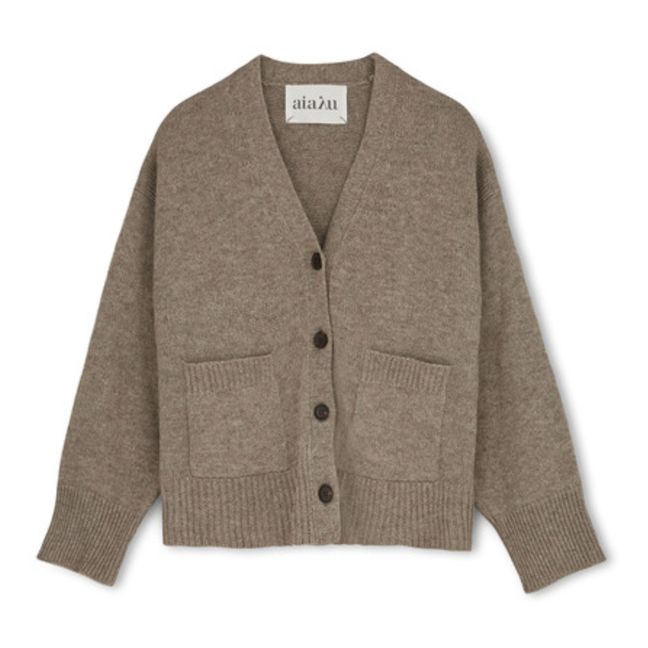 Cora Sartuul Wool Cardigan | Marrone