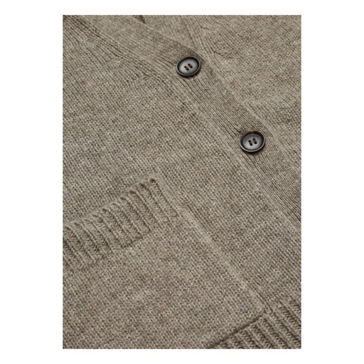 Cora Sartuul Wool Cardigan | Braun- Produktbild Nr. 3