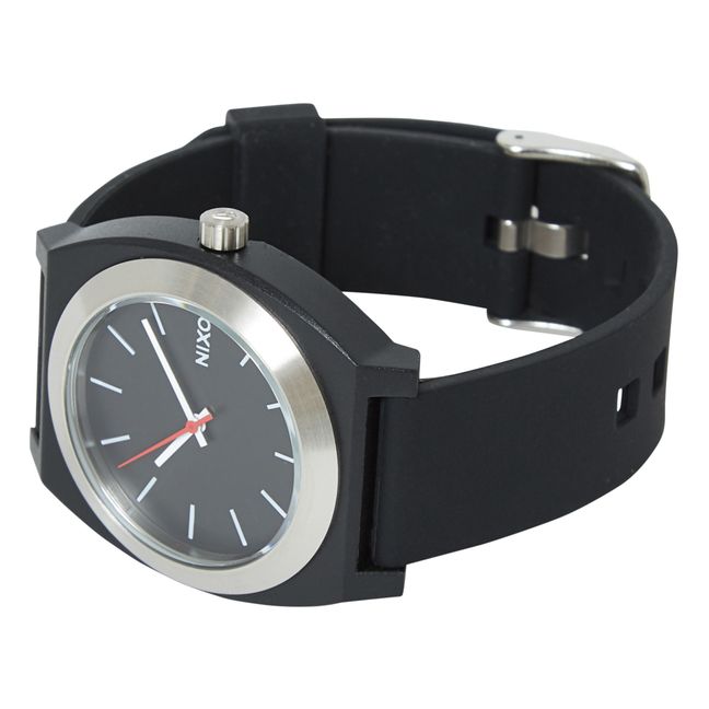 Uhr Time Teller OPP recycled | Schwarz