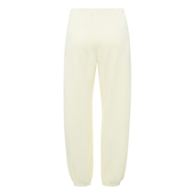 Jogger Eponge | Crème