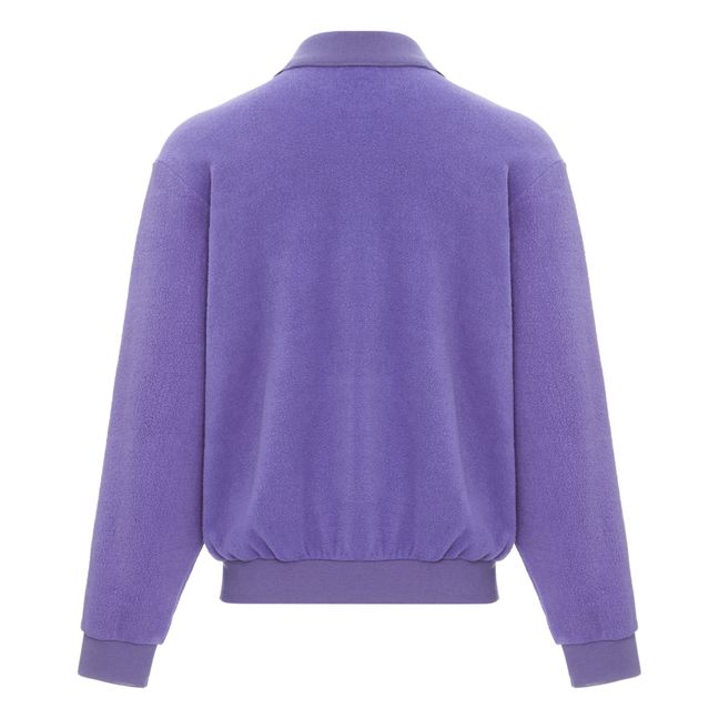 Sweat Polo Eponge | Violet