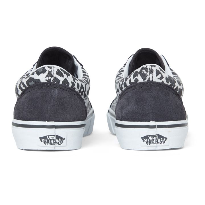 Vans on sale leopard gris