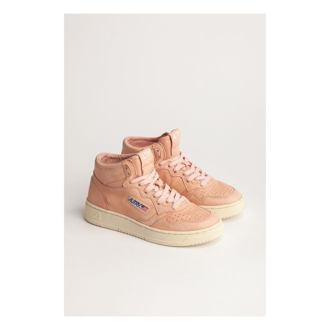Sneakers Medalist Mid Ziegenleder | Rosa
