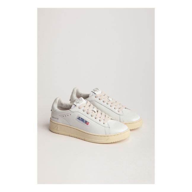 Baskets Dallas Low Cuir | Blanc