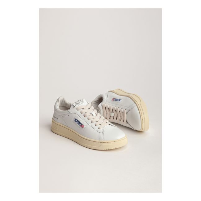 Baskets Dallas Low Cuir | Blanc