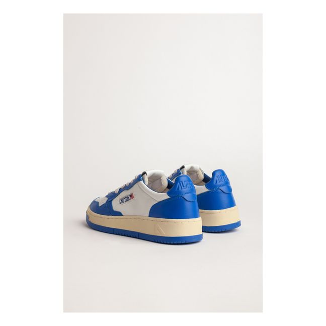 Medalist Low-Top Leather Two-Tone Sneakers | Royal blue