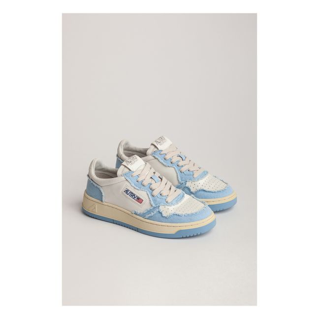 Sneakers Medalist Low Leder/Stoff | Hellblau
