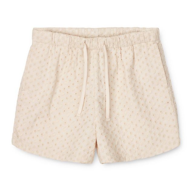 Pantalones cortos de algodón ecológico Madison | Crudo
