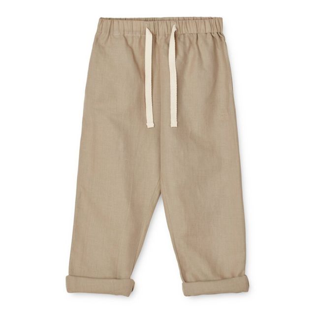 Orlando Organic Cotton Pants | Beige