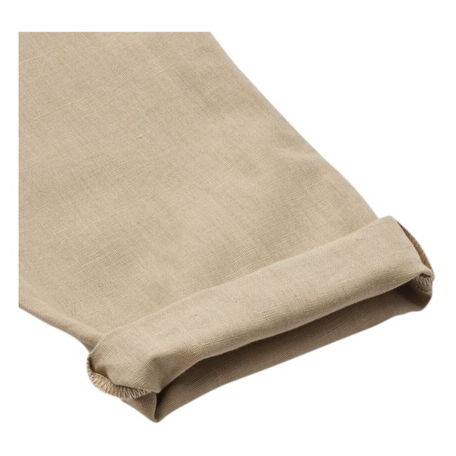 Orlando Organic Cotton Pants | Beige