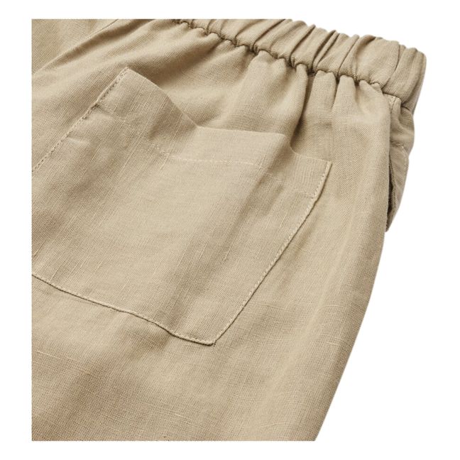 Orlando Organic Cotton Pants | Beige