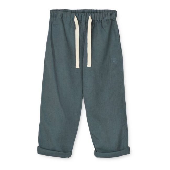 Orlando Organic Cotton Pants | Graublau