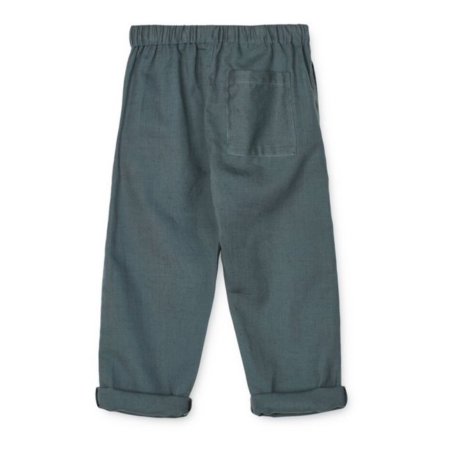 Orlando Organic Cotton Pants | Graublau