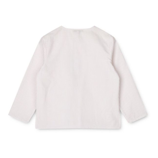 Chemise manches longues Coton Bio Houston | Ecru