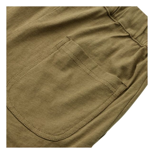 Bako Organic Cotton Shorts | Khaki