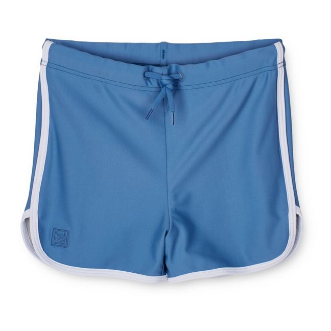 Recycled Material Dagger Shorts | Blu