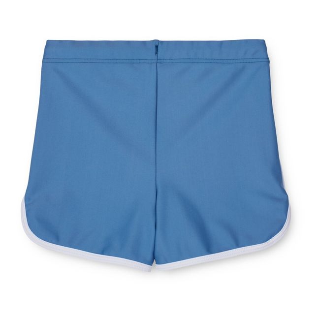 Recycled Material Dagger Shorts | Blau